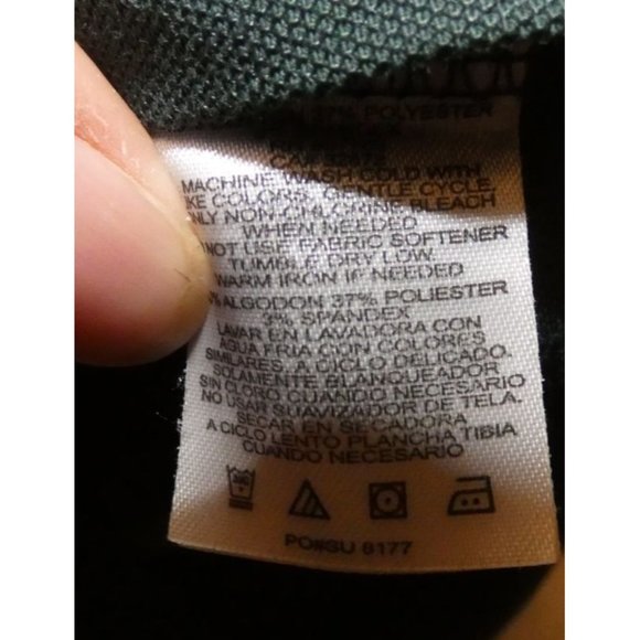 Men's Green Golf Shirt, Callaway, XL - Picture 5 of 7